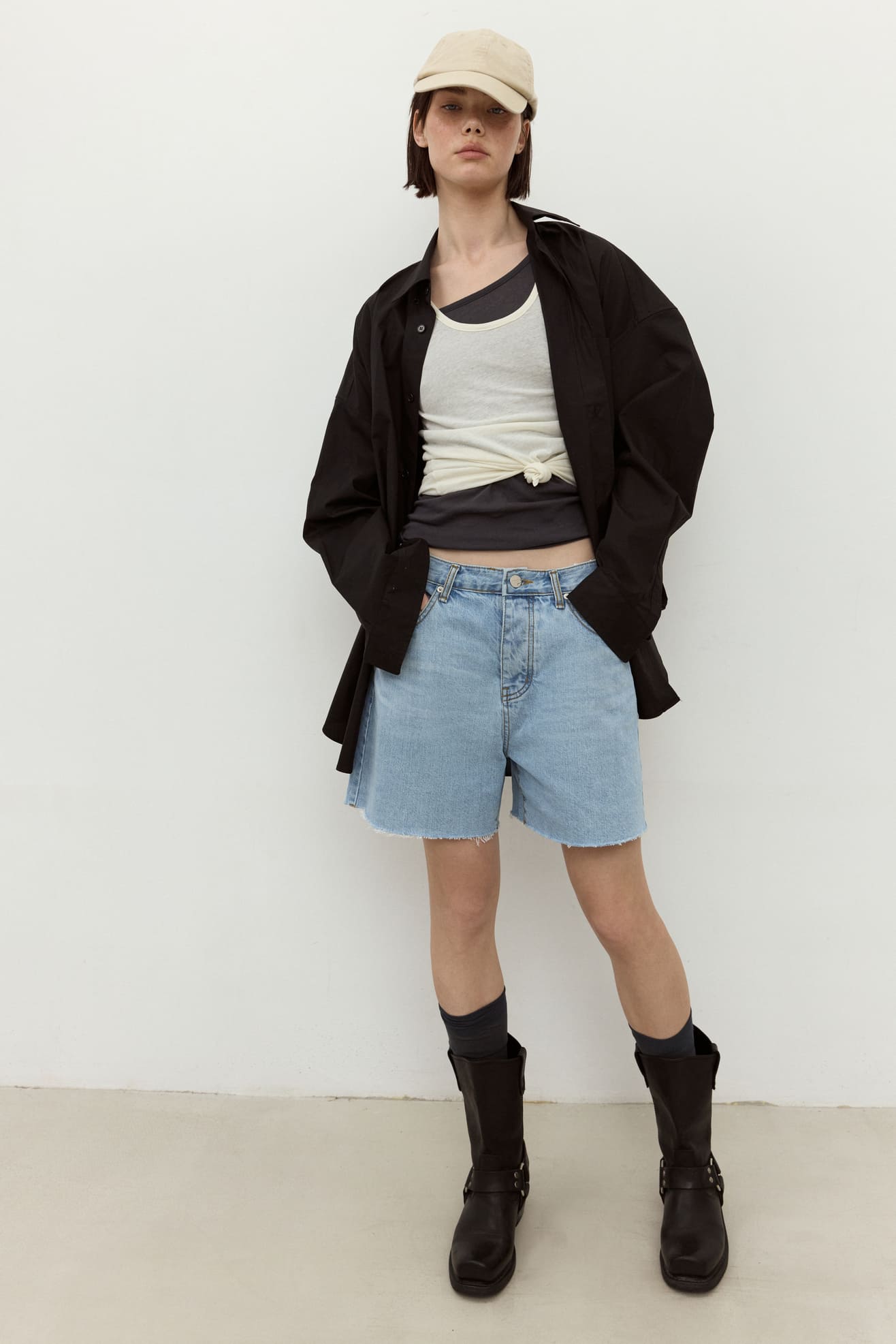 ШОРТИ DENIM HIGH